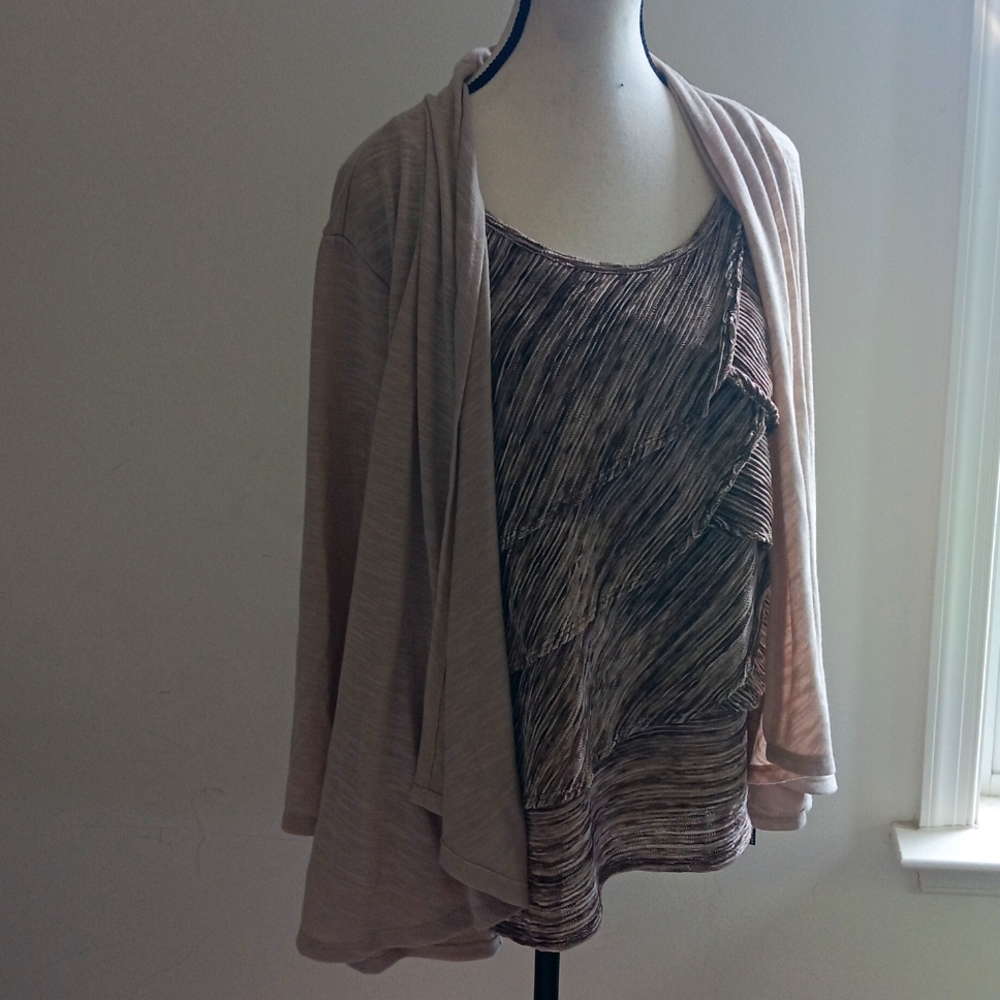 Women Top Elementz Petite Long sleeve